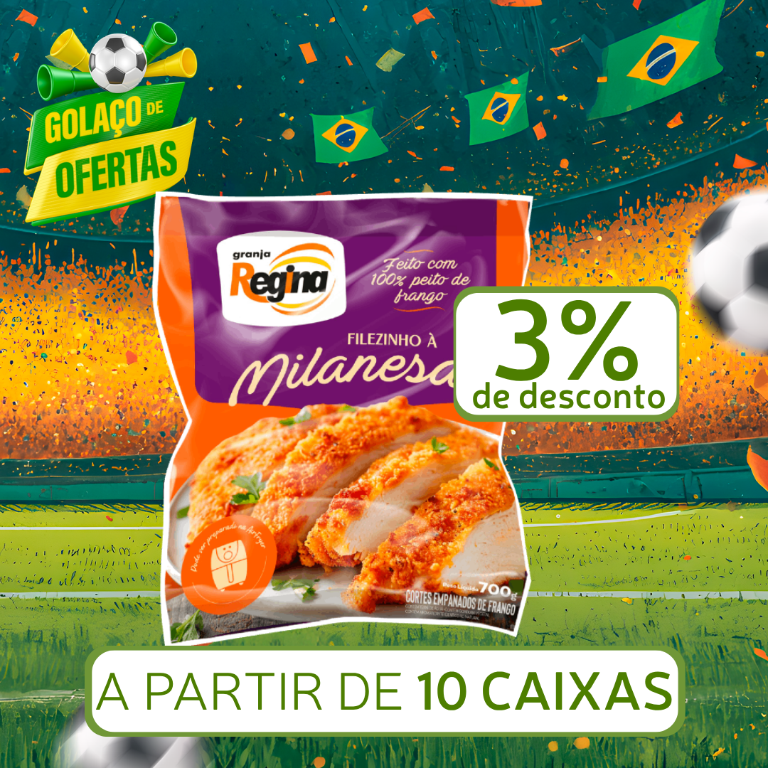 Filezinho Milanesa Cong 700g - Granja Regina